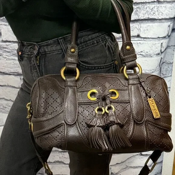 * Lockheart Elegant Brown Handbag - Picture 15 of 15